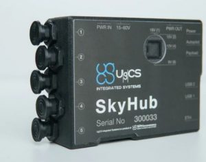 SkyHub from SPH Engineering - a small processing unit for mounting to a drone