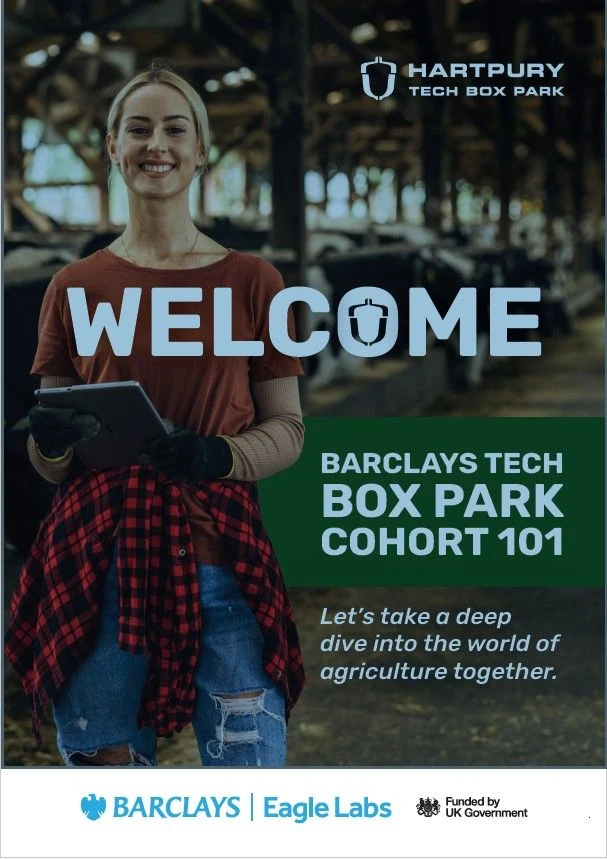 Promotional poster for Barclays Tech Cohort event