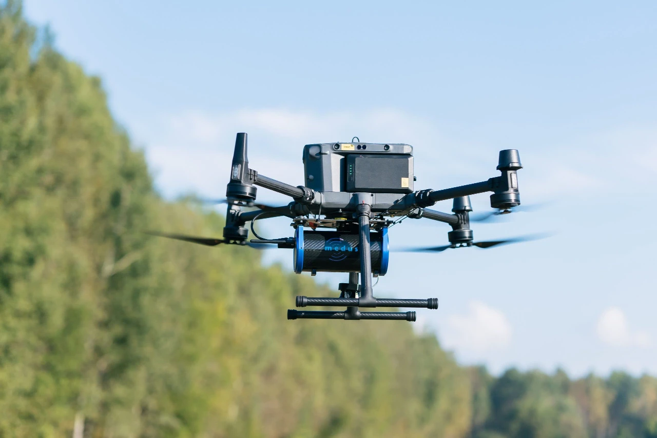 Drone gamma spectroscopy